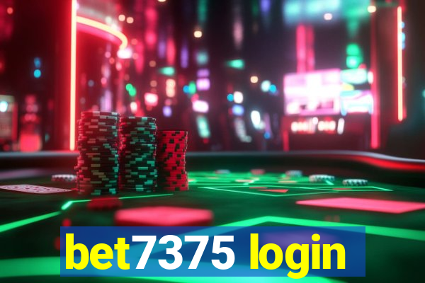 bet7375 login